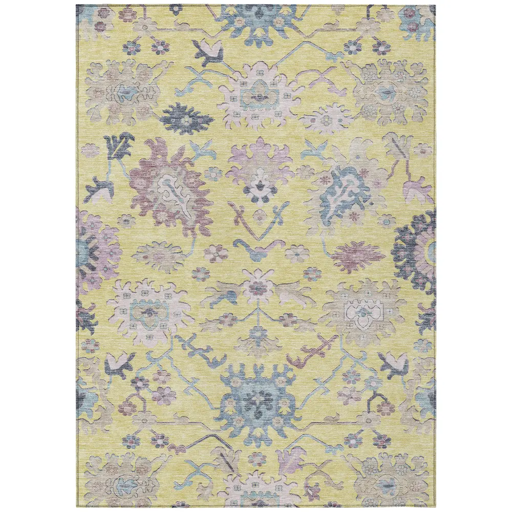 Chantille ACN1154 Yellow 3' x 5' Rug
