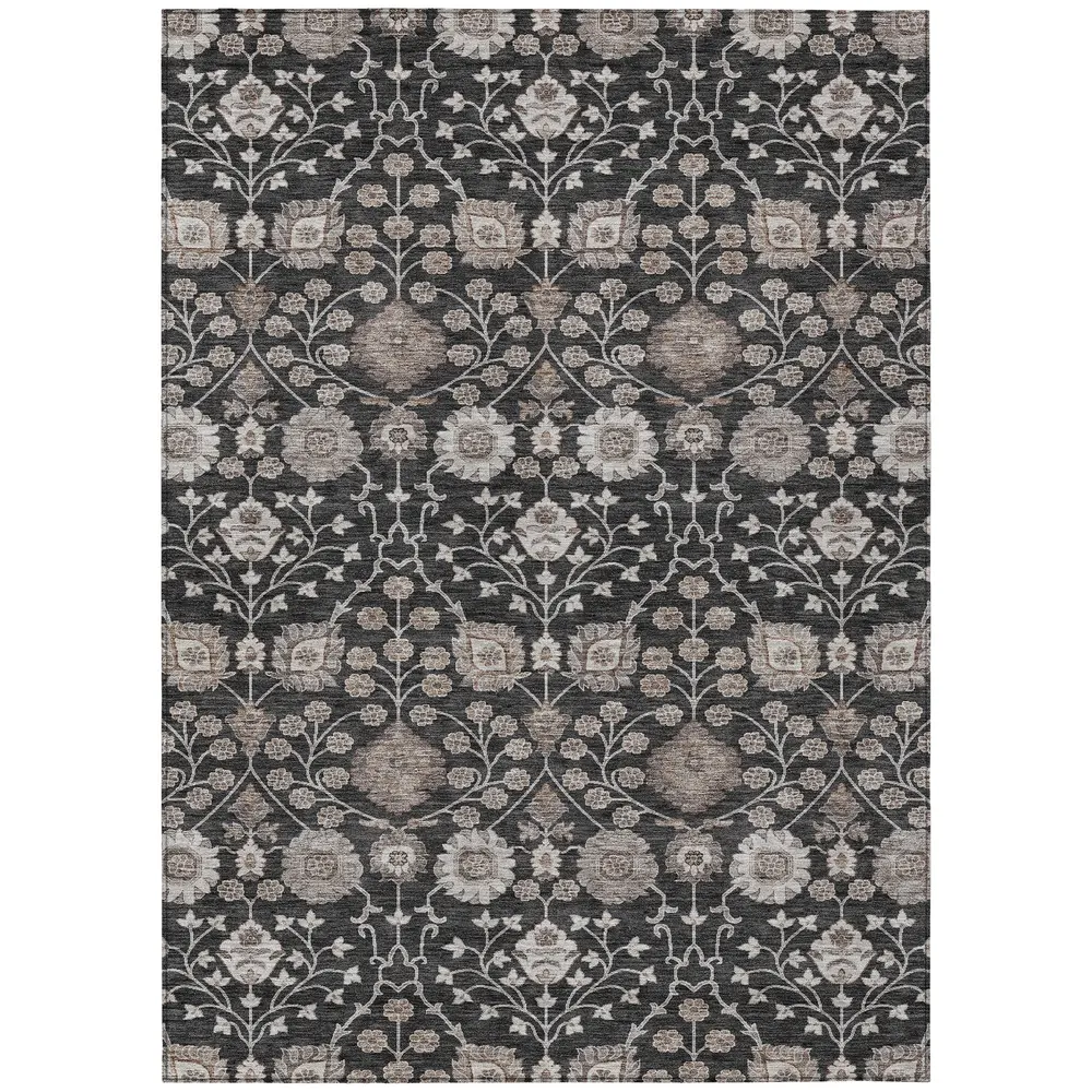 Chantille ACN1155 Black 3' x 5' Rug