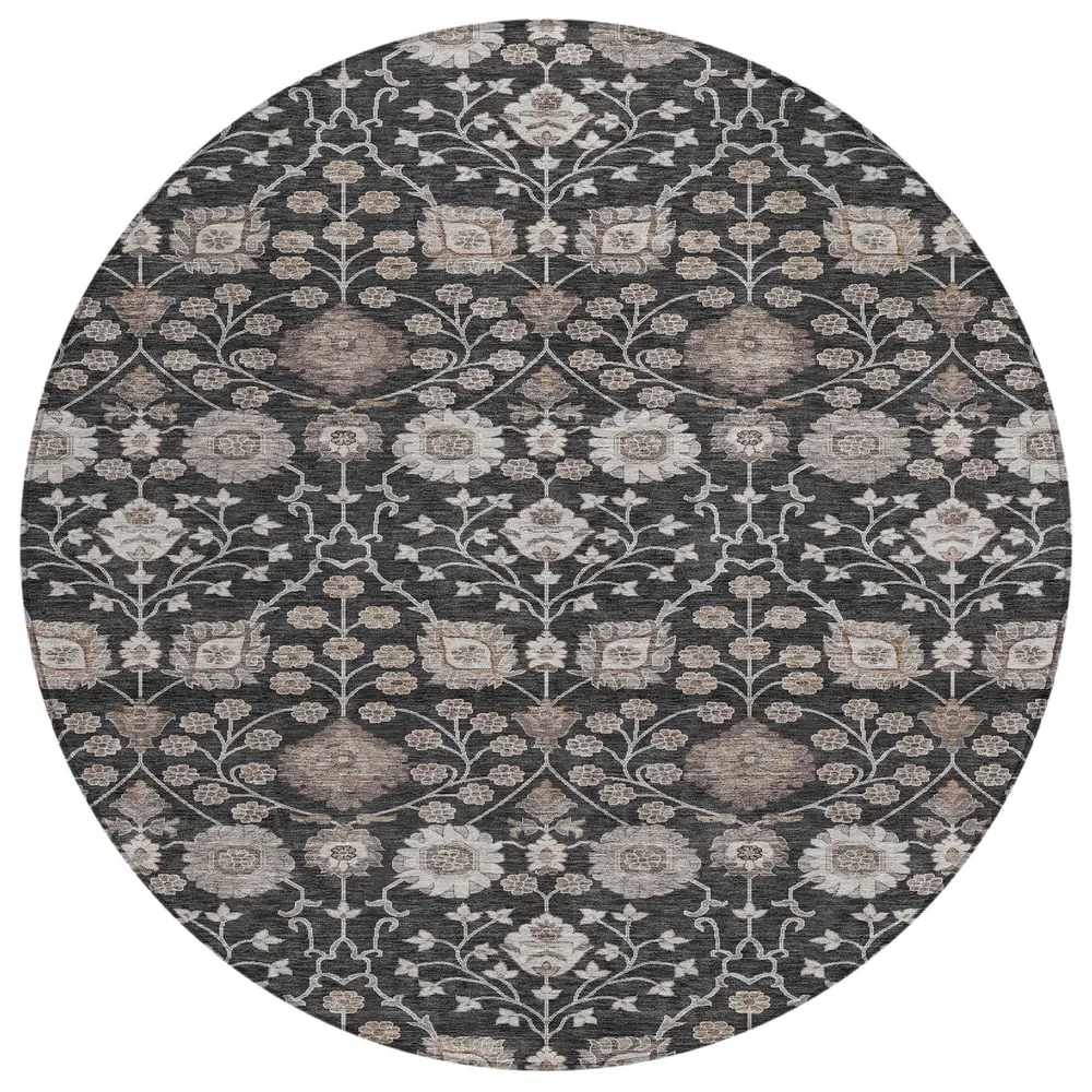 Chantille ACN1155 Black 8' x 8' Rug