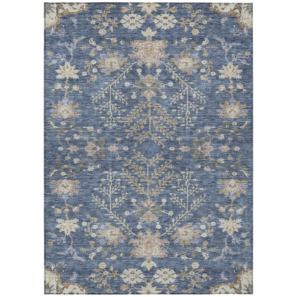 Chantille ACN1156 Blue 5' x 7'6