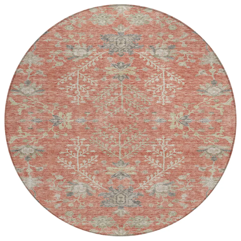 Chantille ACN1156 Coral 8' x 8' Rug