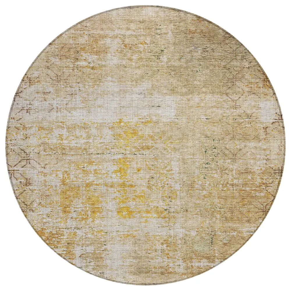 Chantille ACN1169 Gold 8' x 8' Rug
