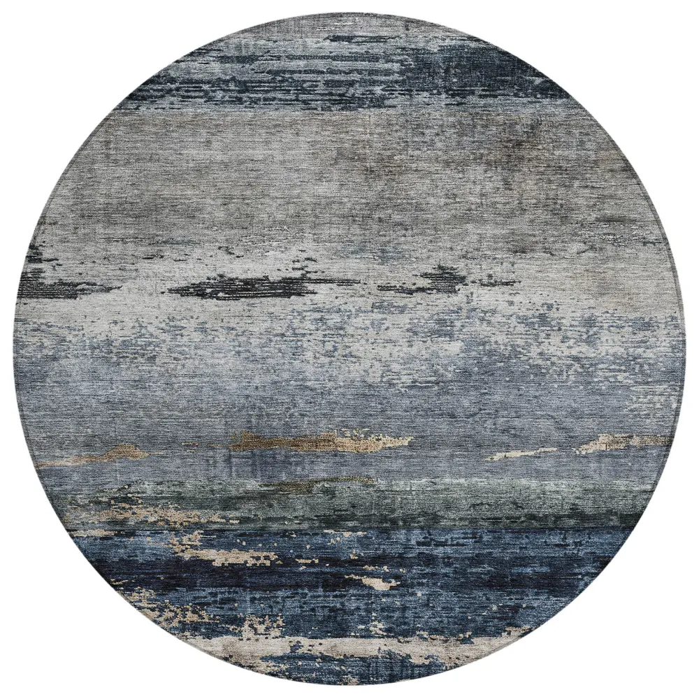 Chantille ACN1195 Navy 8' x 8' Rug