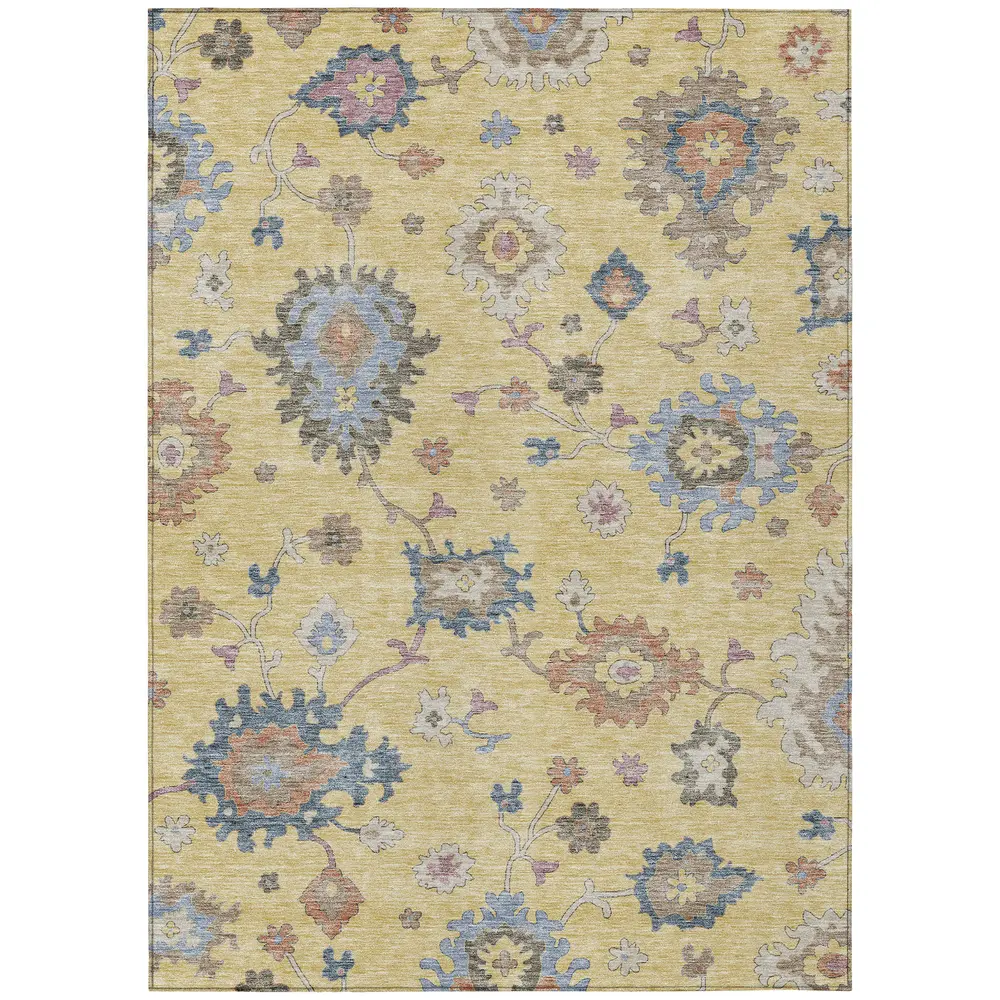 Chantille ACN1218 Gold 5' x 7'6