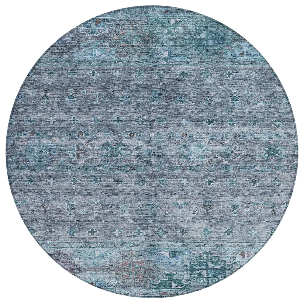 Chantille ACN1220 Blue 8' x 8' Rug