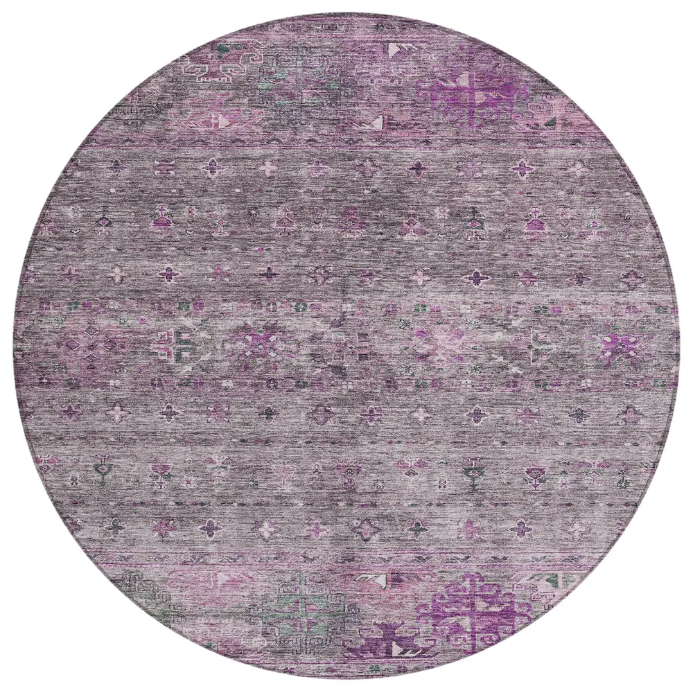 Chantille ACN1220 Purple 8' x 8' Rug