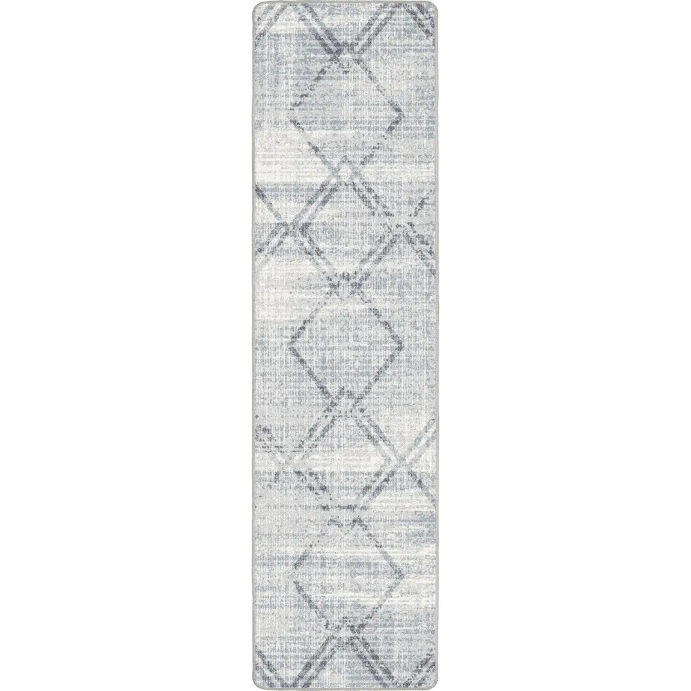 Modern Diamond Soft Blue 2'1