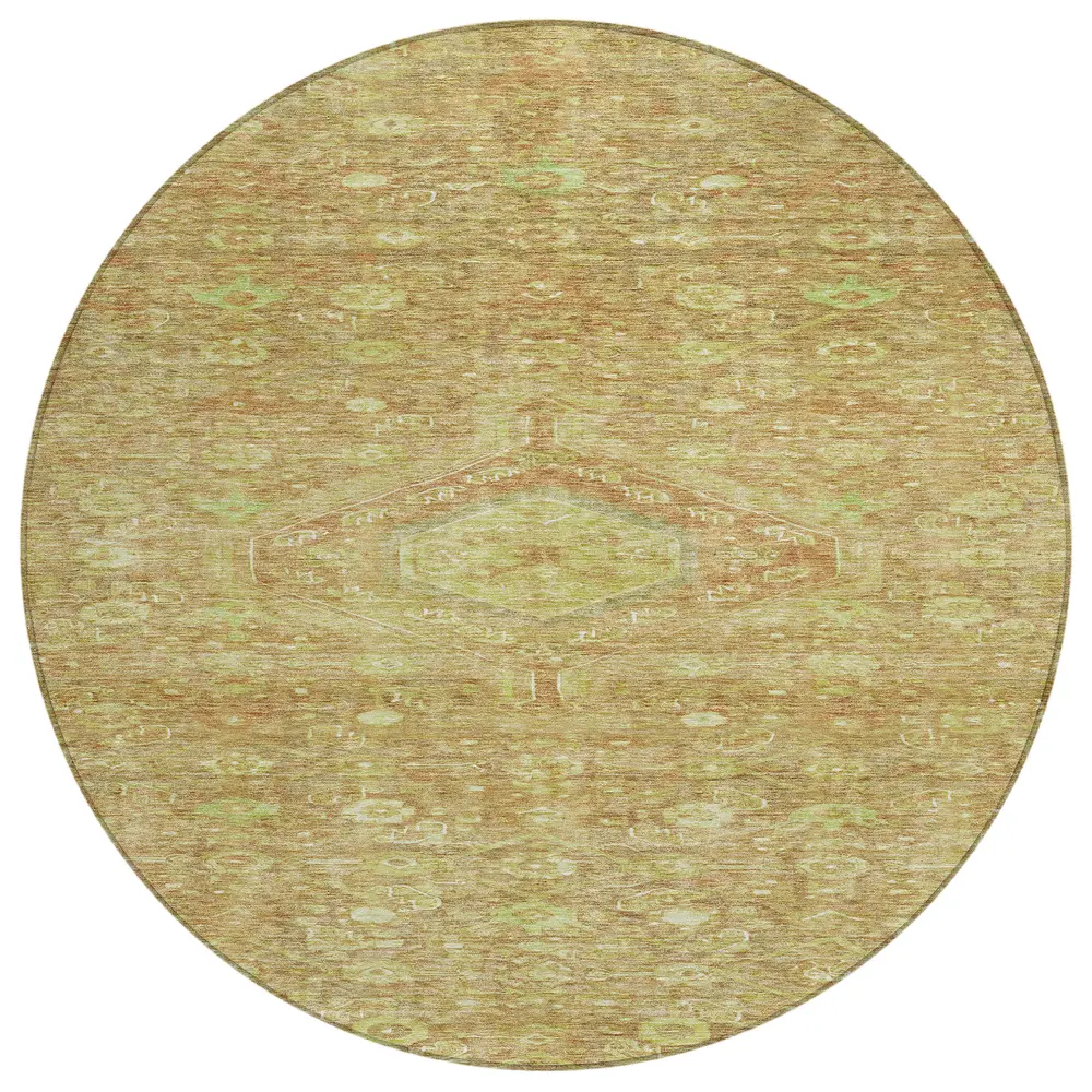 Chantille ACN1225 Terracotta 8' x 8' Rug