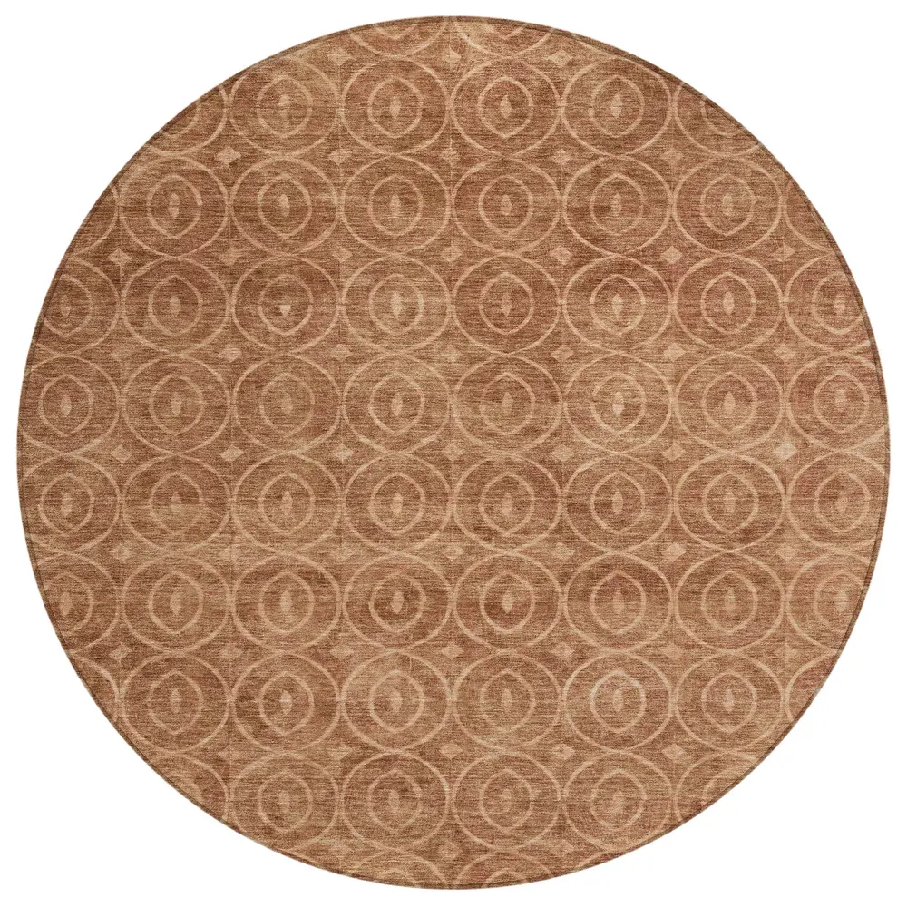 Chantille ACN1227 Terracotta 8' x 8' Rug