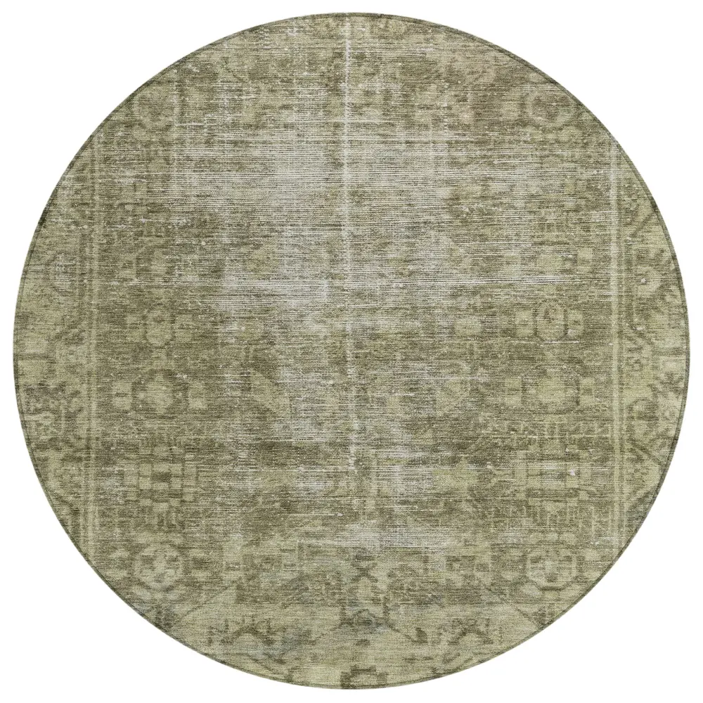 Chantille ACN1228 Olive 8' x 8' Rug