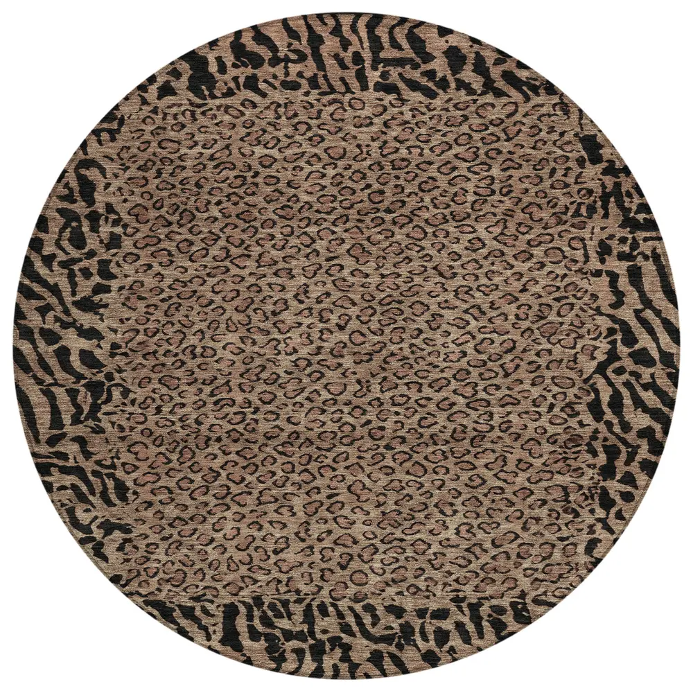 Chantille ACN1230 Brown 8' x 8' Rug