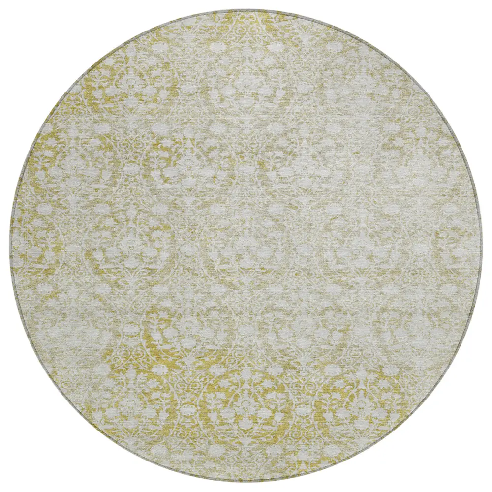 Chantille ACN1231 Gold 8' x 8' Rug