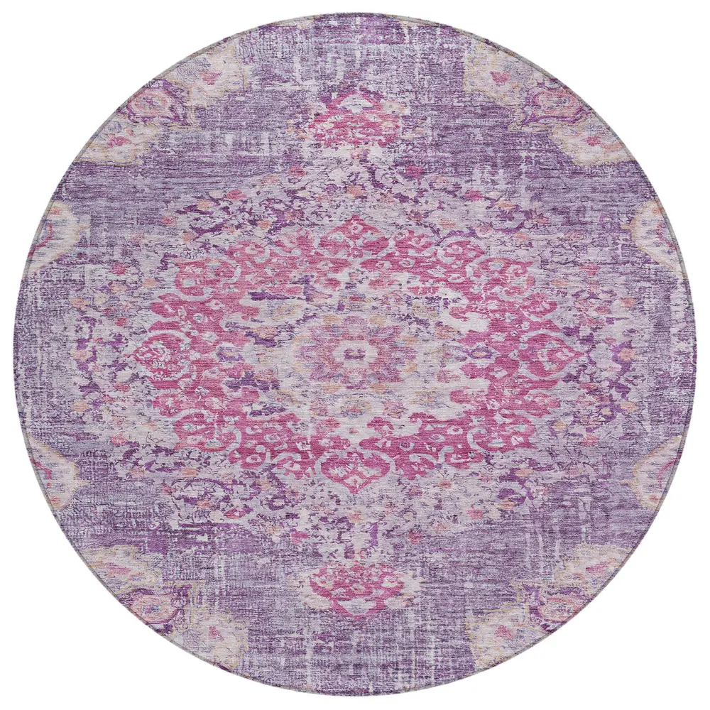 Chantille ACN1236 Purple 8' x 8' Rug