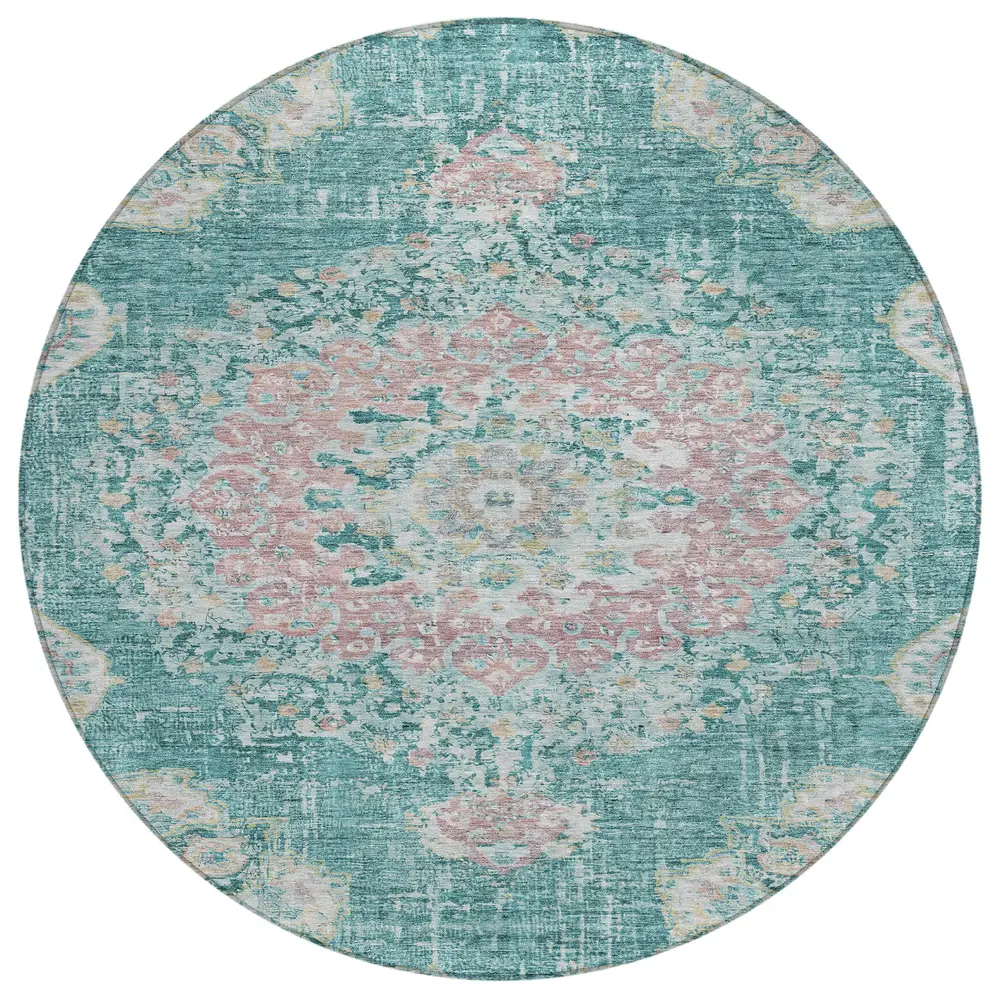 Chantille ACN1236 Teal 8' x 8' Rug