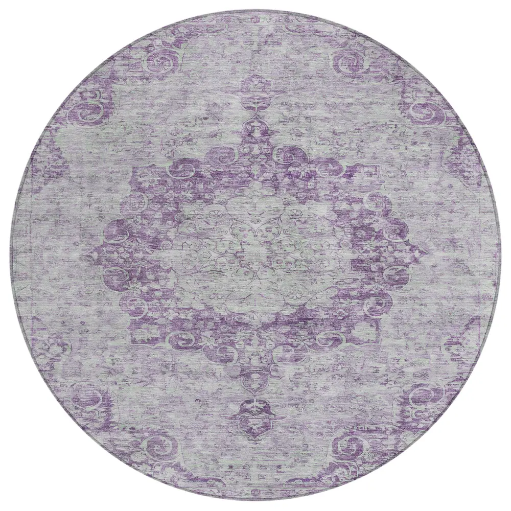 Chantille ACN1238 Purple 8' x 8' Rug