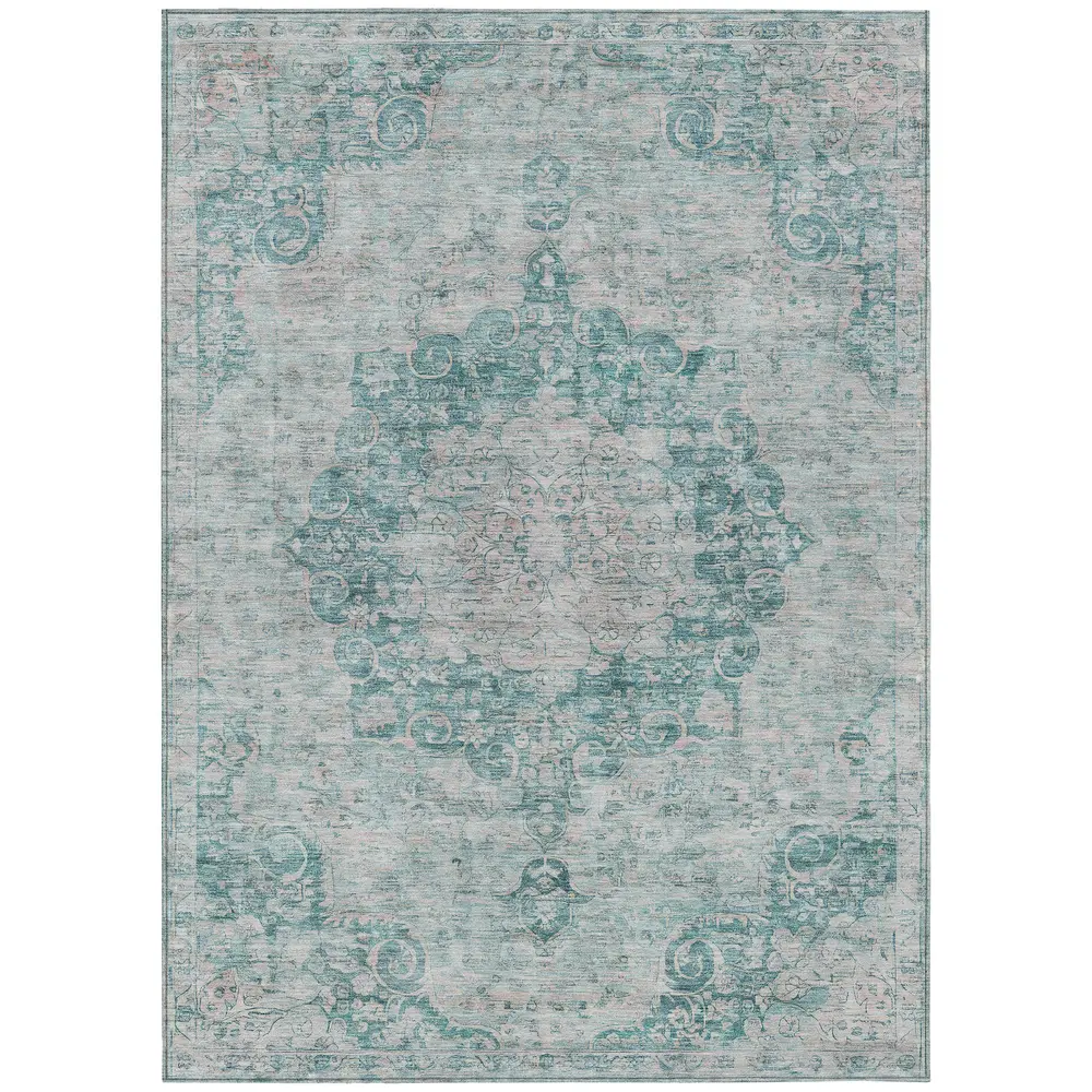 Chantille ACN1238 Teal 3' x 5' Rug