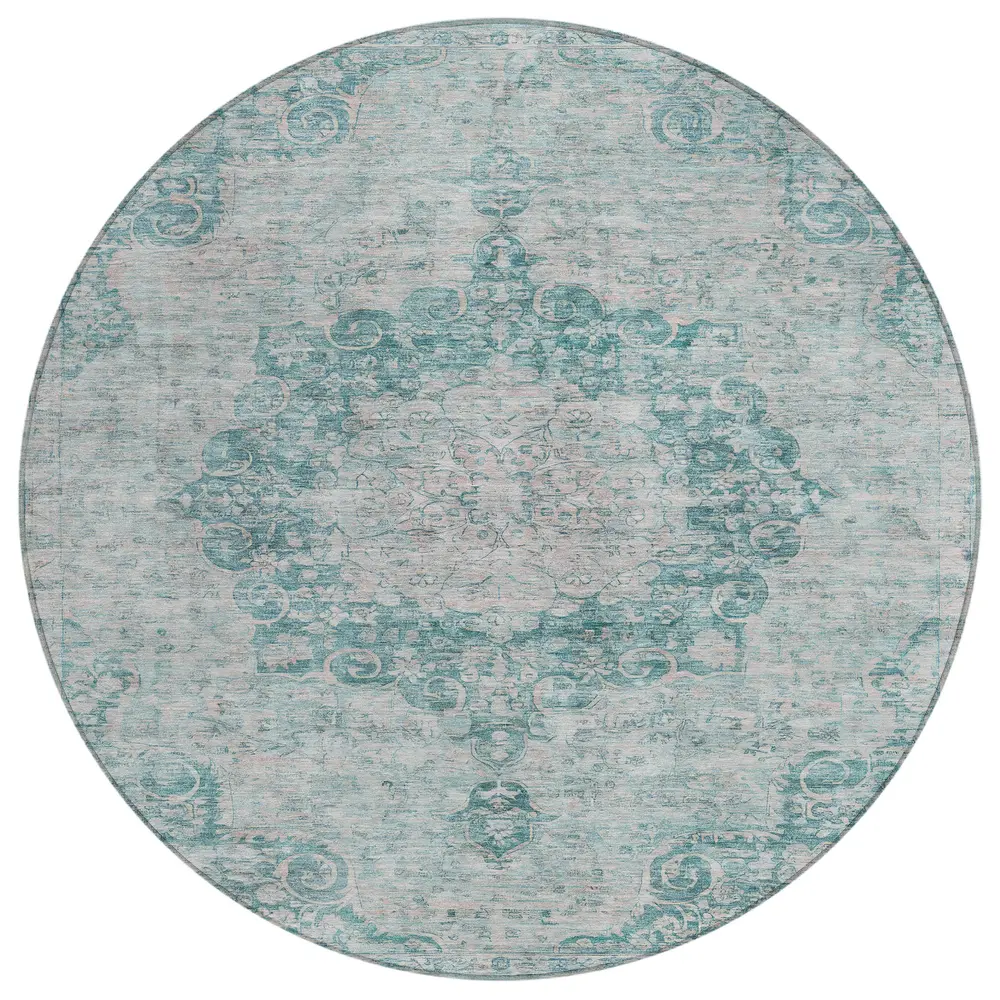 Chantille ACN1238 Teal 8' x 8' Rug