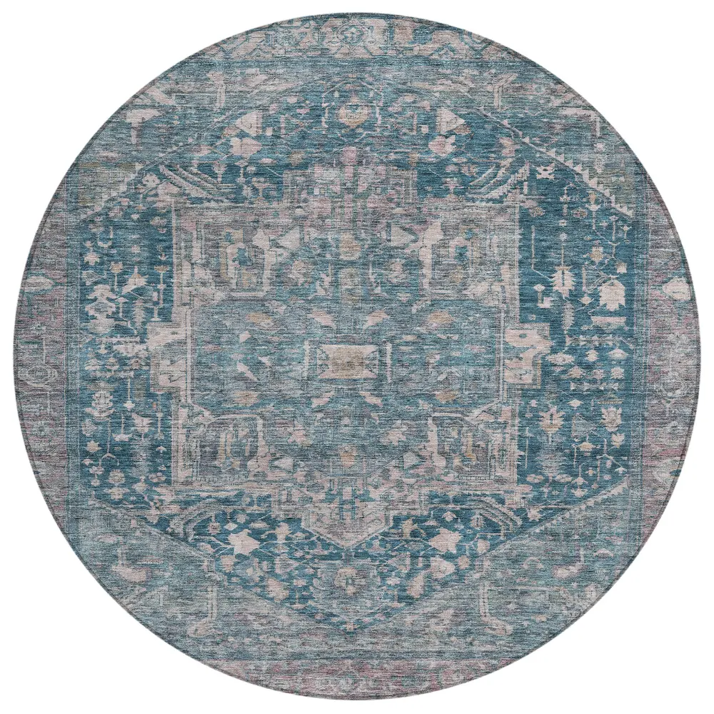 Chantille ACN1240 Blue 8' x 8' Rug