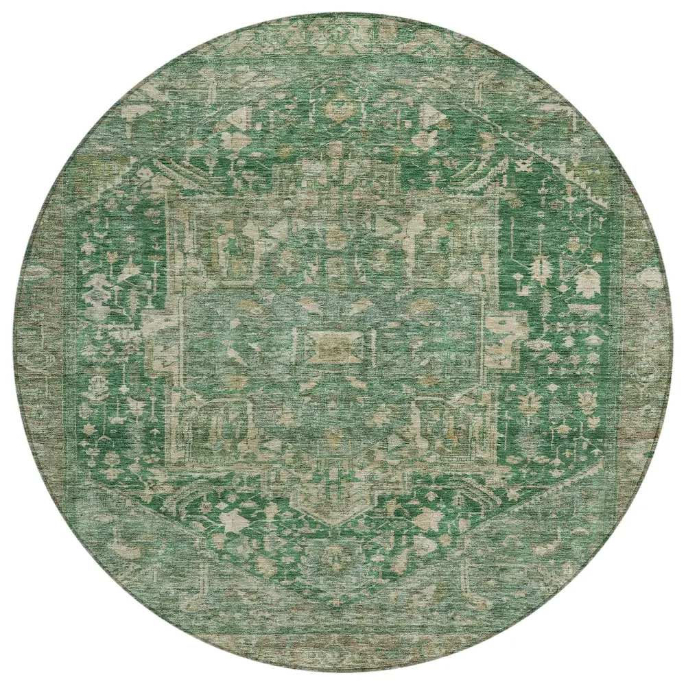 Chantille ACN1240 Emerald 8' x 8' Rug
