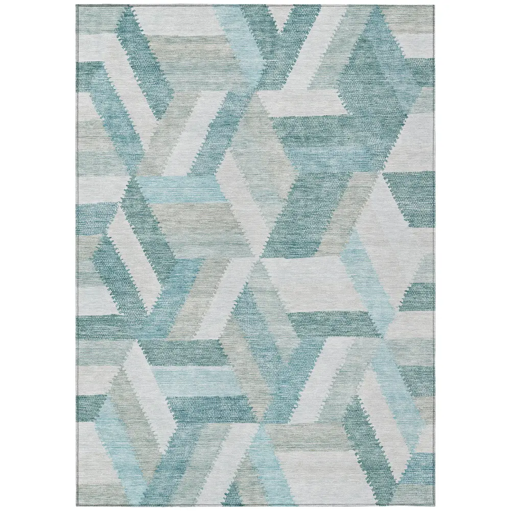 Chantille ACN1241 Teal 5' x 7'6