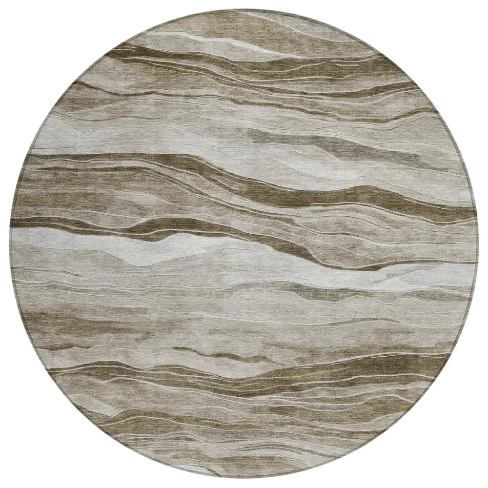 Chantille ACN1247 Brown 8' x 8' Rug