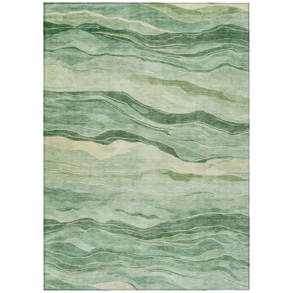 Chantille ACN1248 Green 3' x 5' Rug