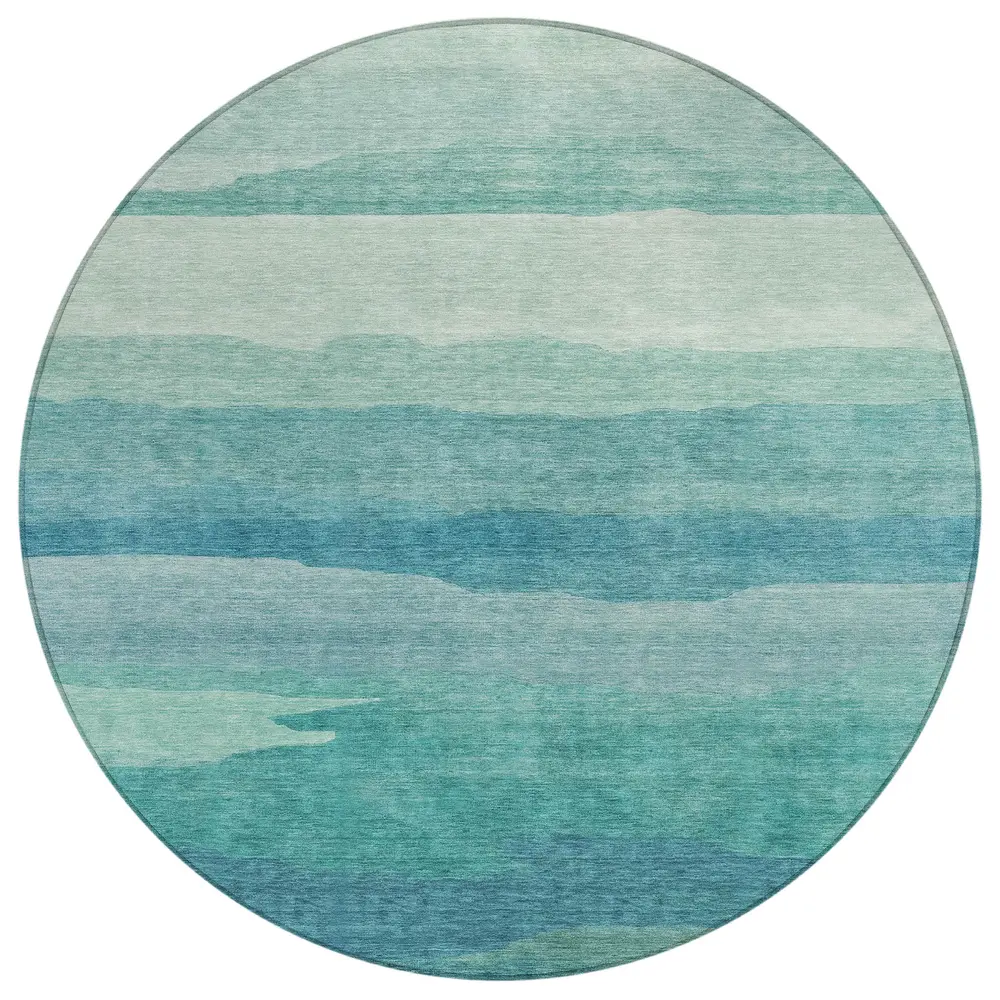 Chantille ACN1254 Turquoise 8' x 8' Rug