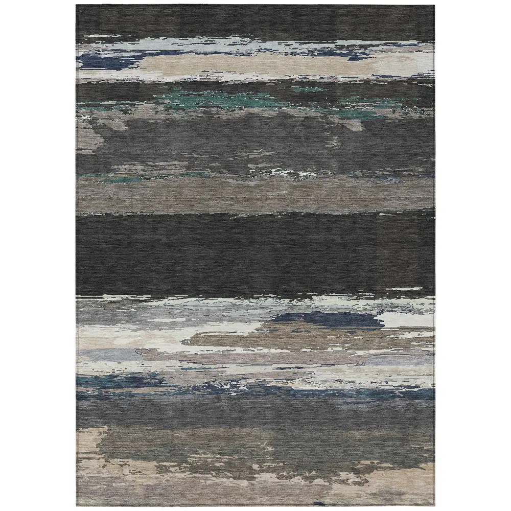 Chantille ACN1280 Black 3' x 5' Rug