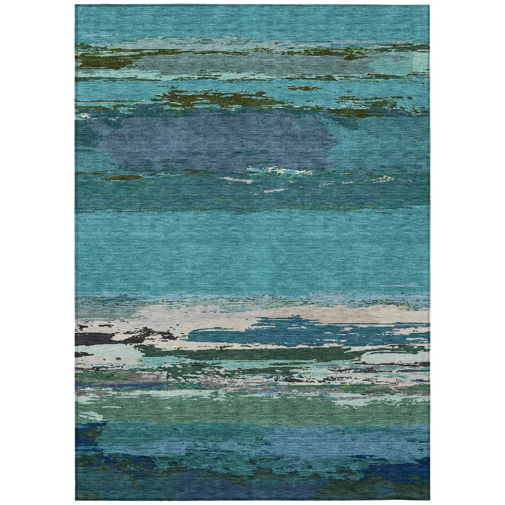 Chantille ACN1285 Teal 9' x 12' Rug