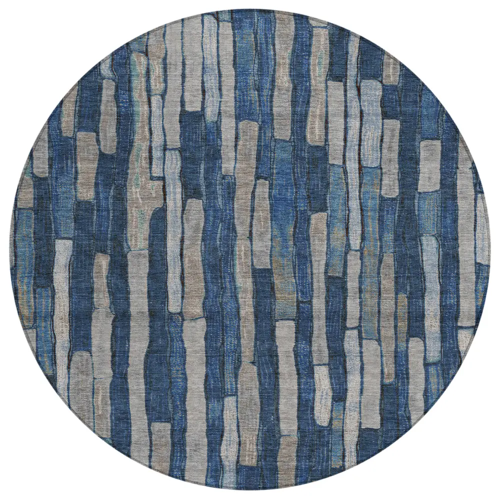Chantille ACN1304 Navy 8' x 8' Rug