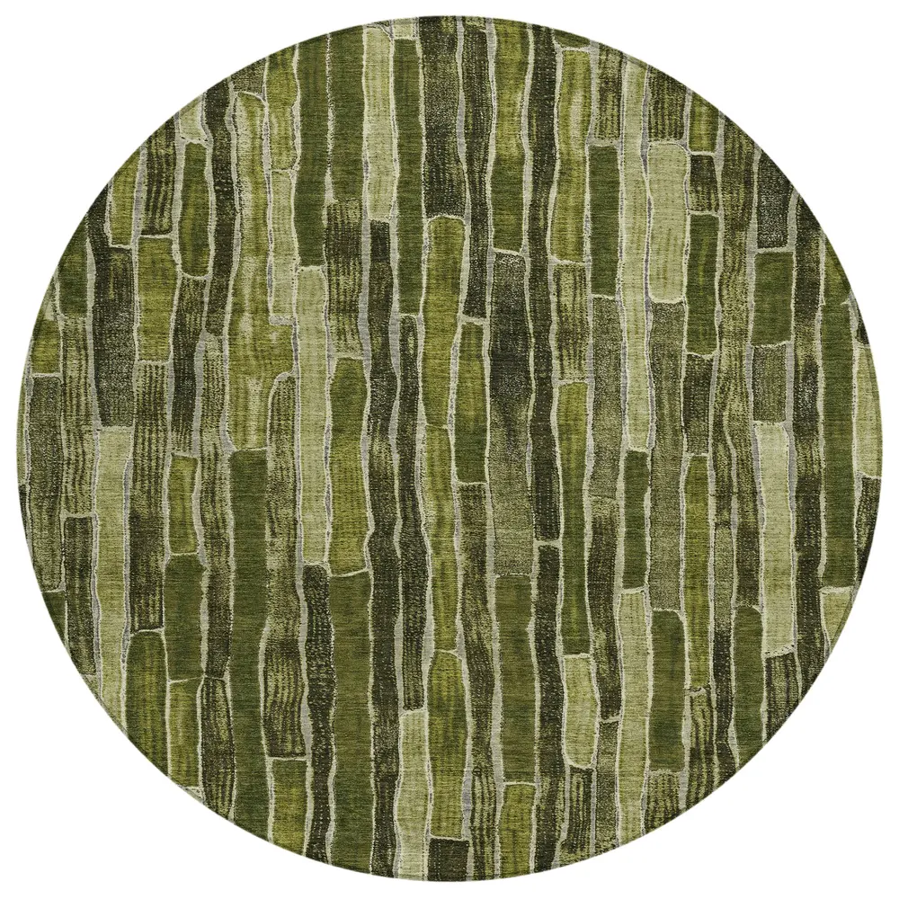 Chantille ACN1305 Olive 8' x 8' Rug