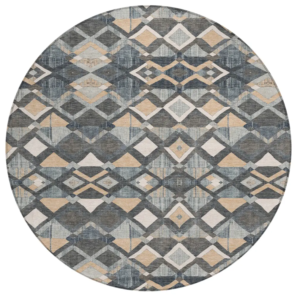Chantille ACN1309 Graphite 8' x 8' Rug