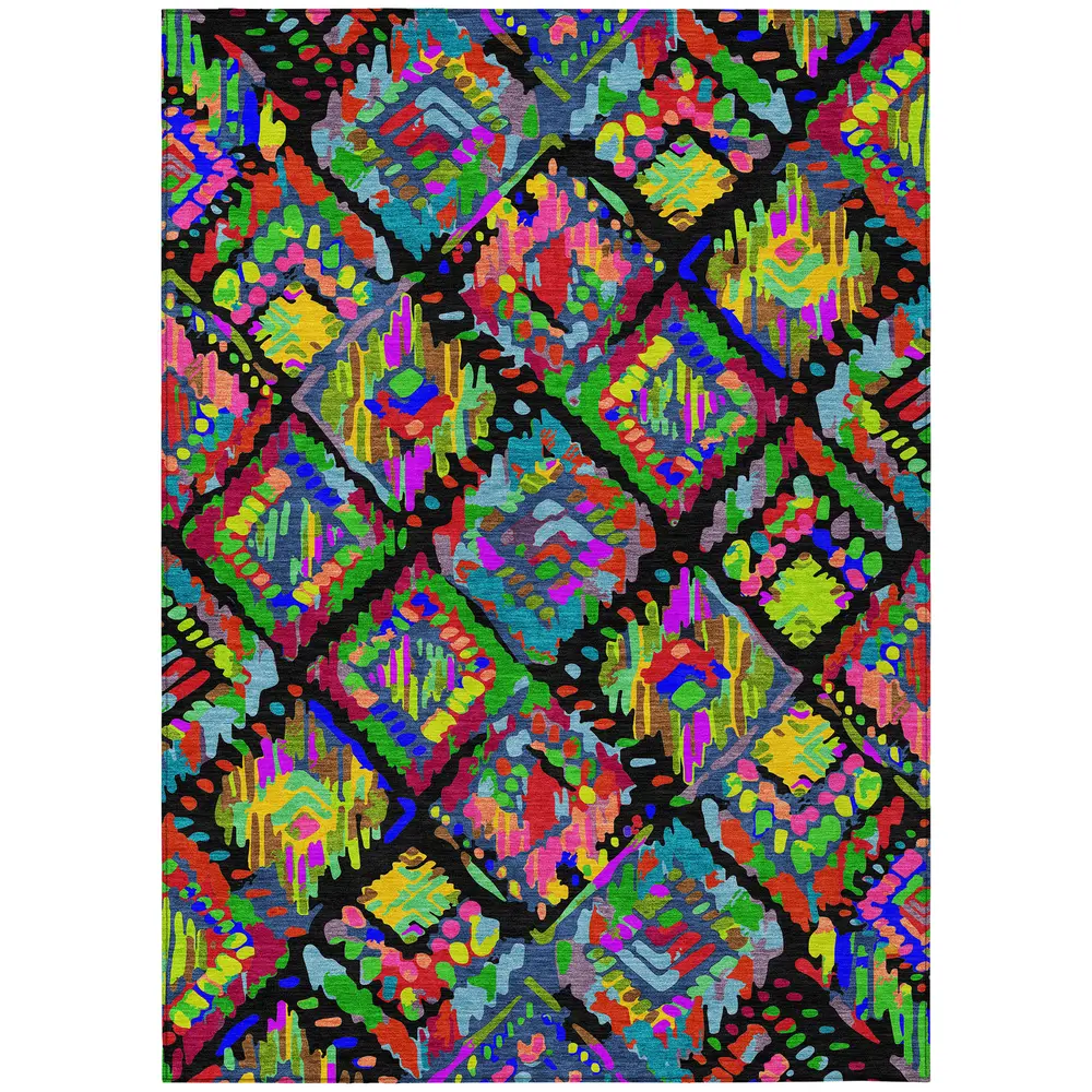 Chantille ACN1327 Black 8' x 10' Rug