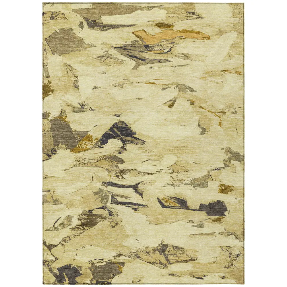 Chantille ACN1347 Gold 10' x 14' Rug