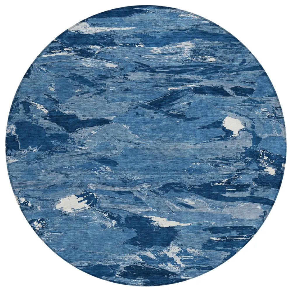 Chantille ACN1349 Navy 8' x 8' Rug