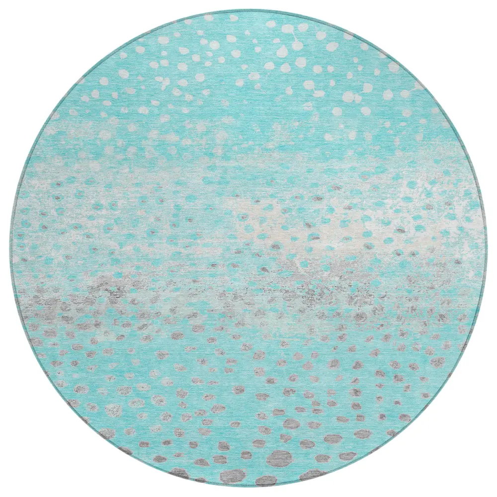 Chantille ACN1366 Aqua 8' x 8' Rug