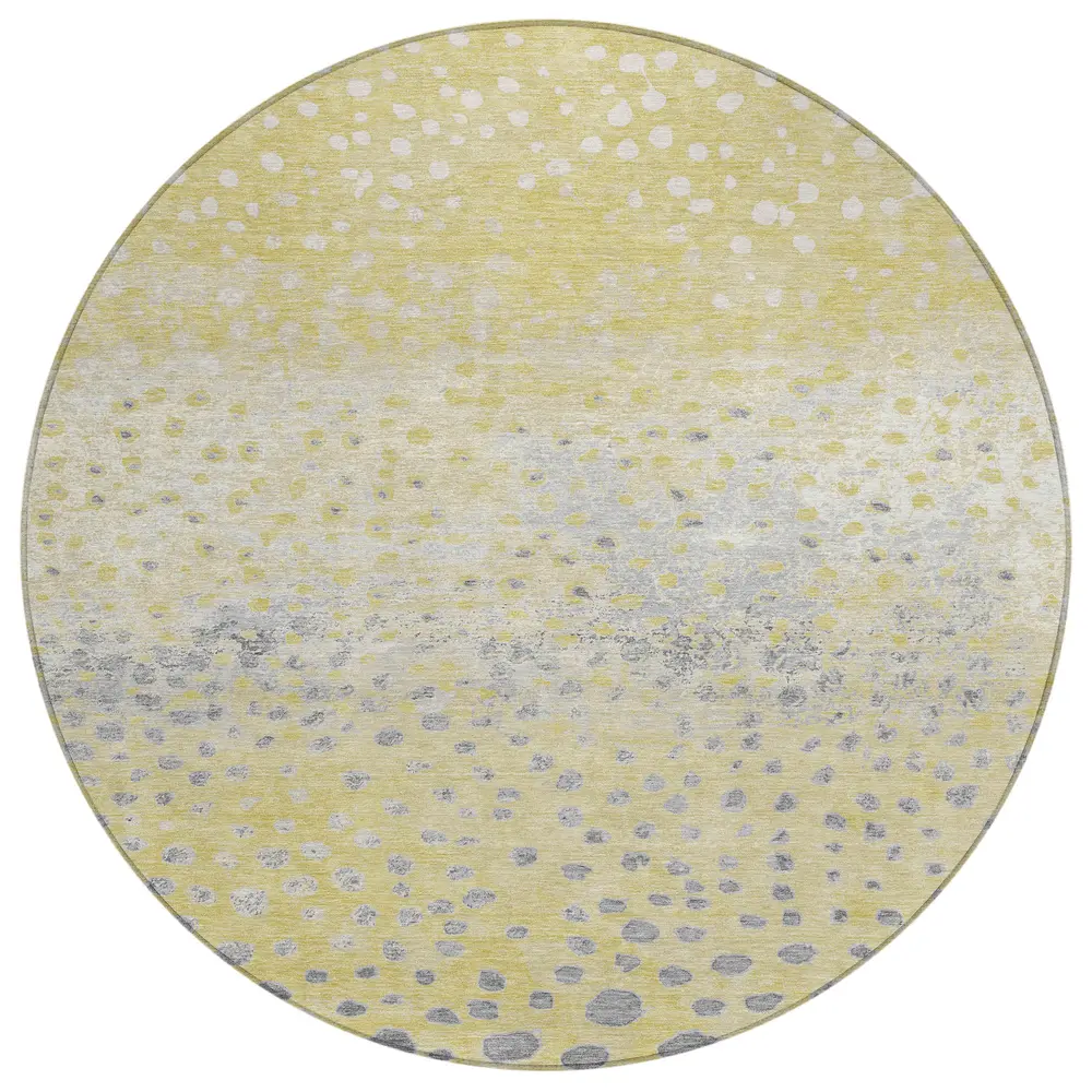 Chantille ACN1367 Gold 8' x 8' Rug