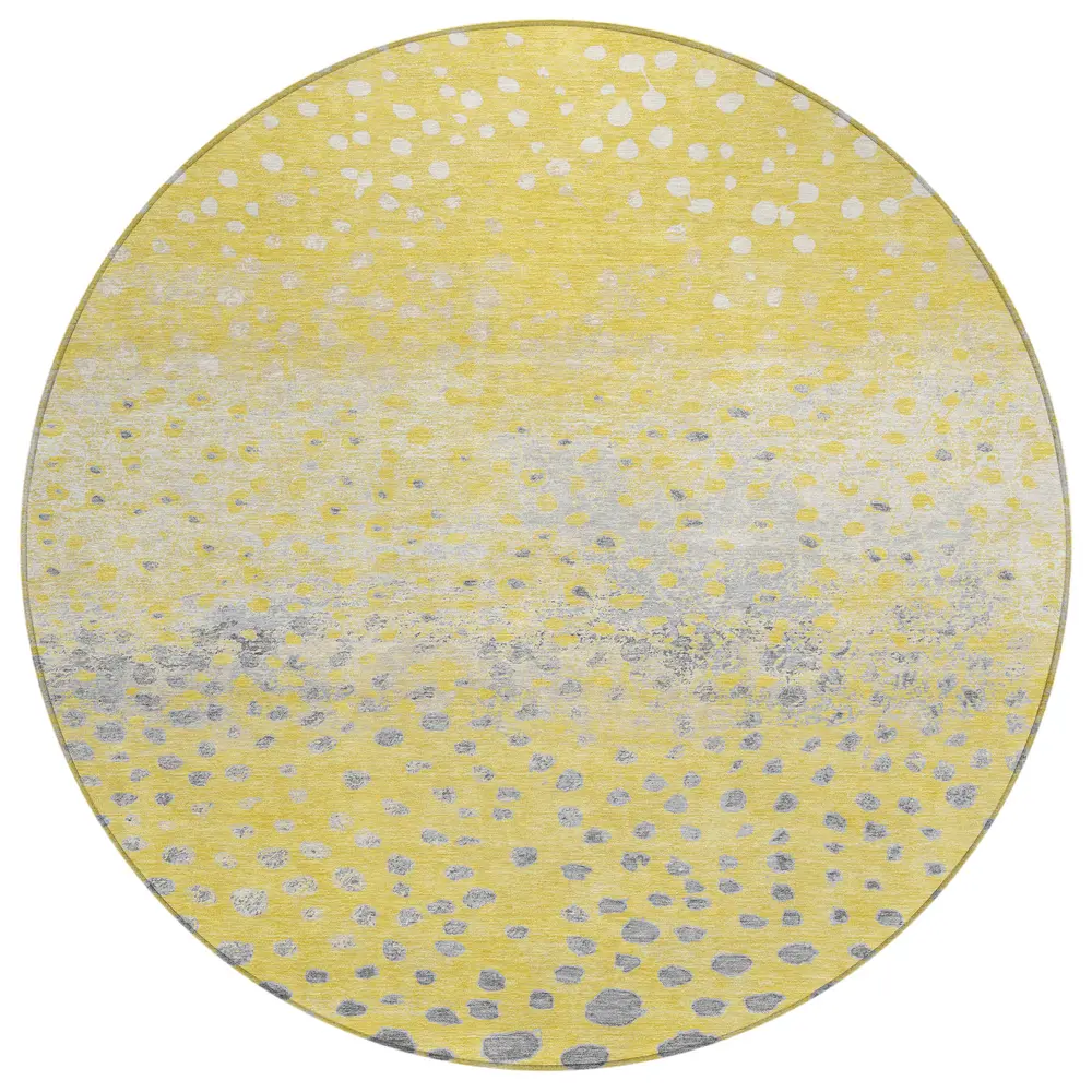 Chantille ACN1370 Yellow 8' x 8' Rug