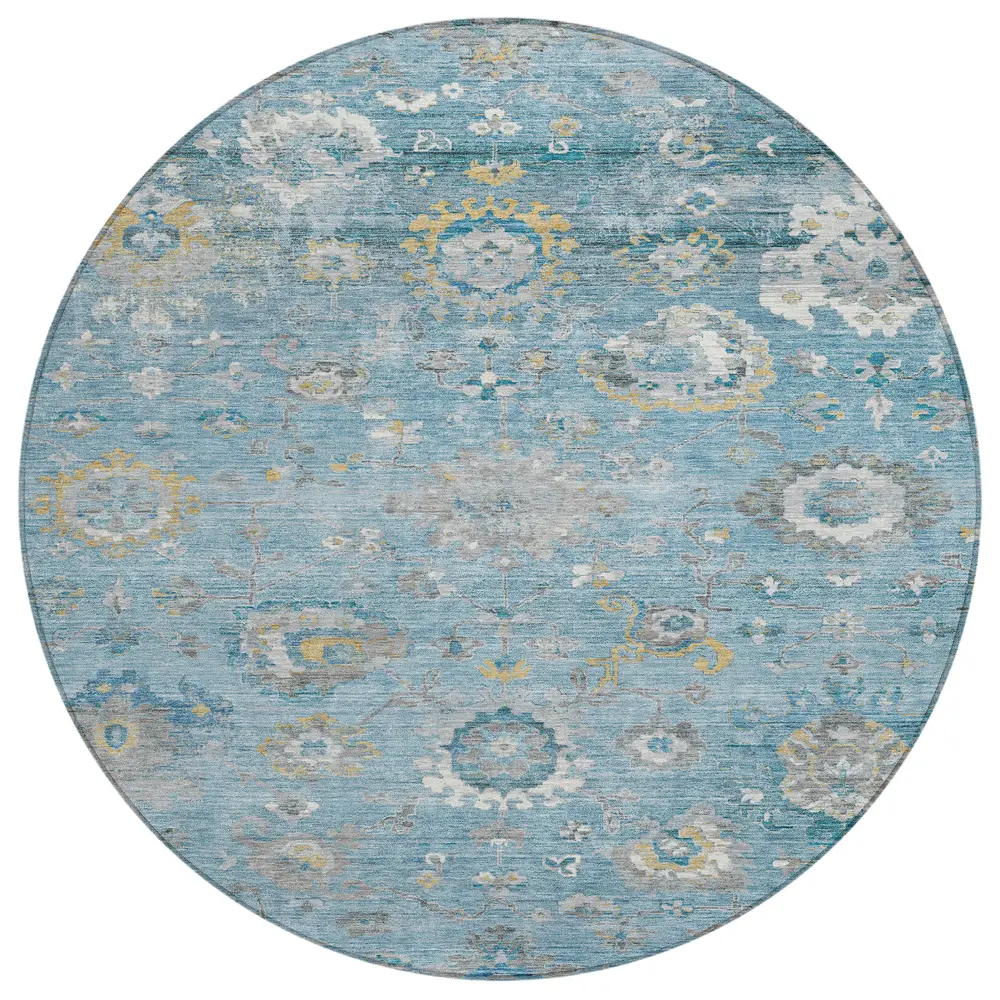 Chantille ACN1373 Teal 8' x 8' Rug