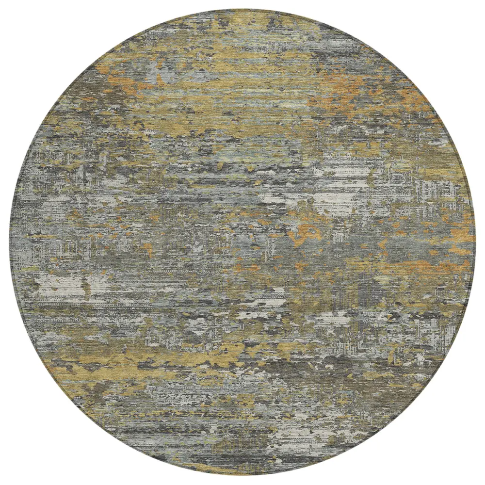 Chantille ACN1395 Gold 8' x 8' Rug