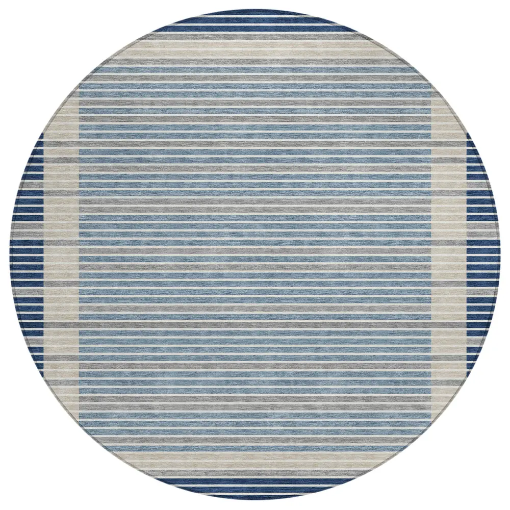 Chantille ACN1404 Navy 8' x 8' Rug