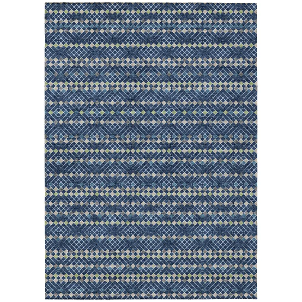 Chantille ACN1414 Navy 5' x 7'6