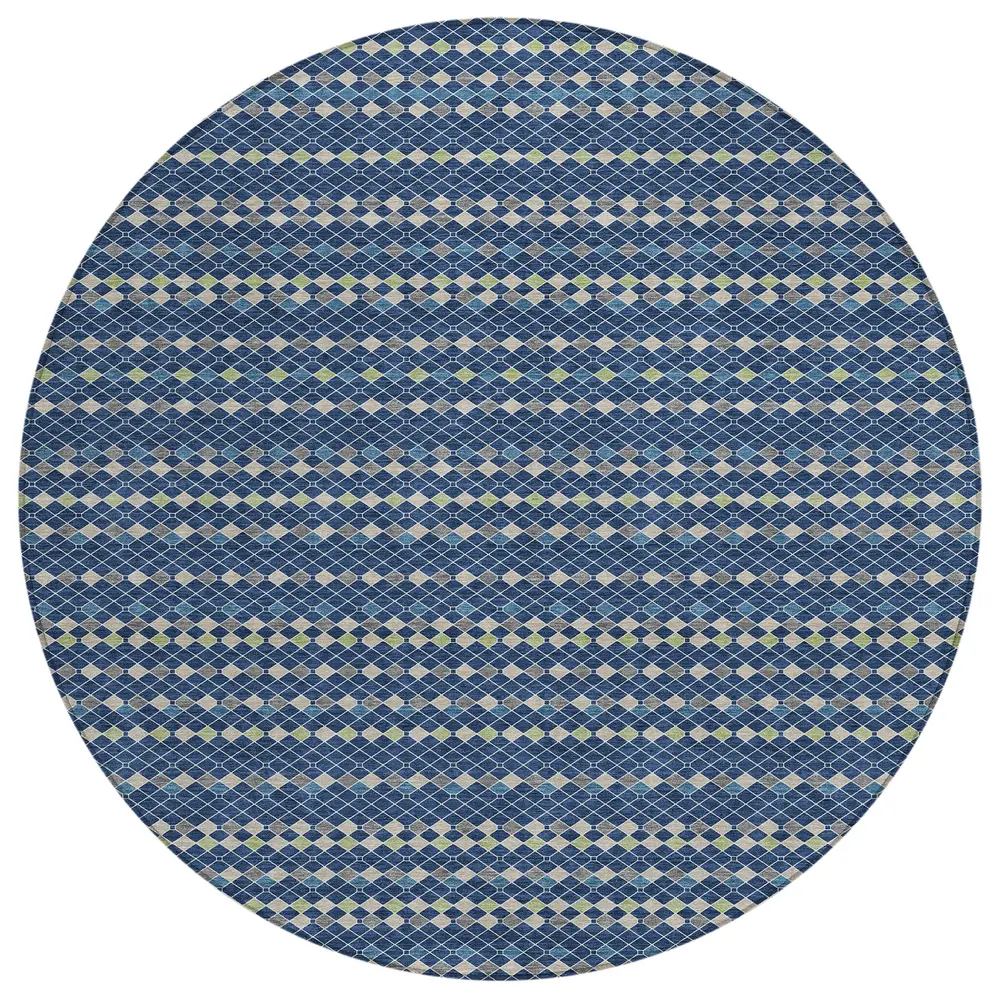 Chantille ACN1414 Navy 8' x 8' Rug