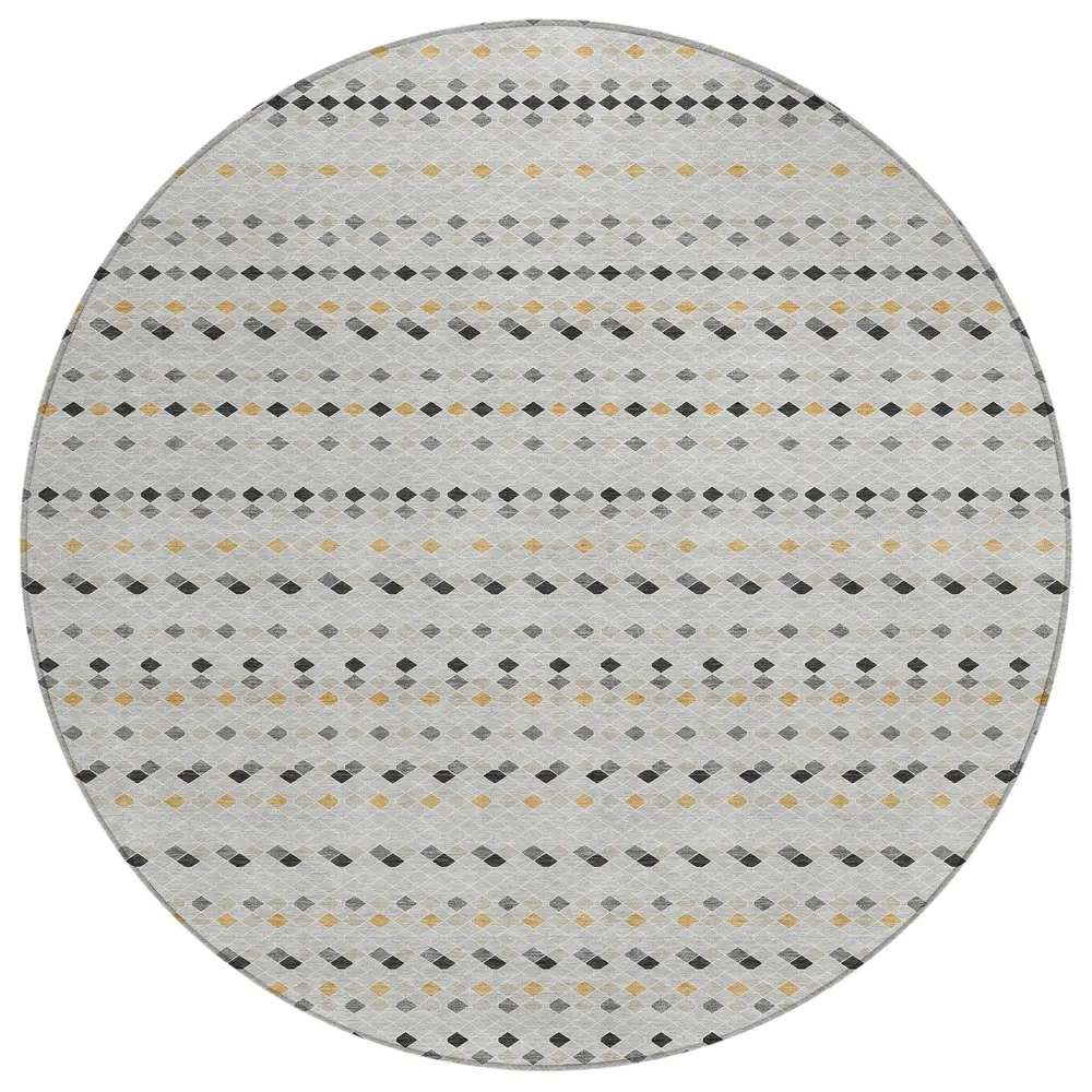 Chantille ACN1417 Silver 8' x 8' Rug