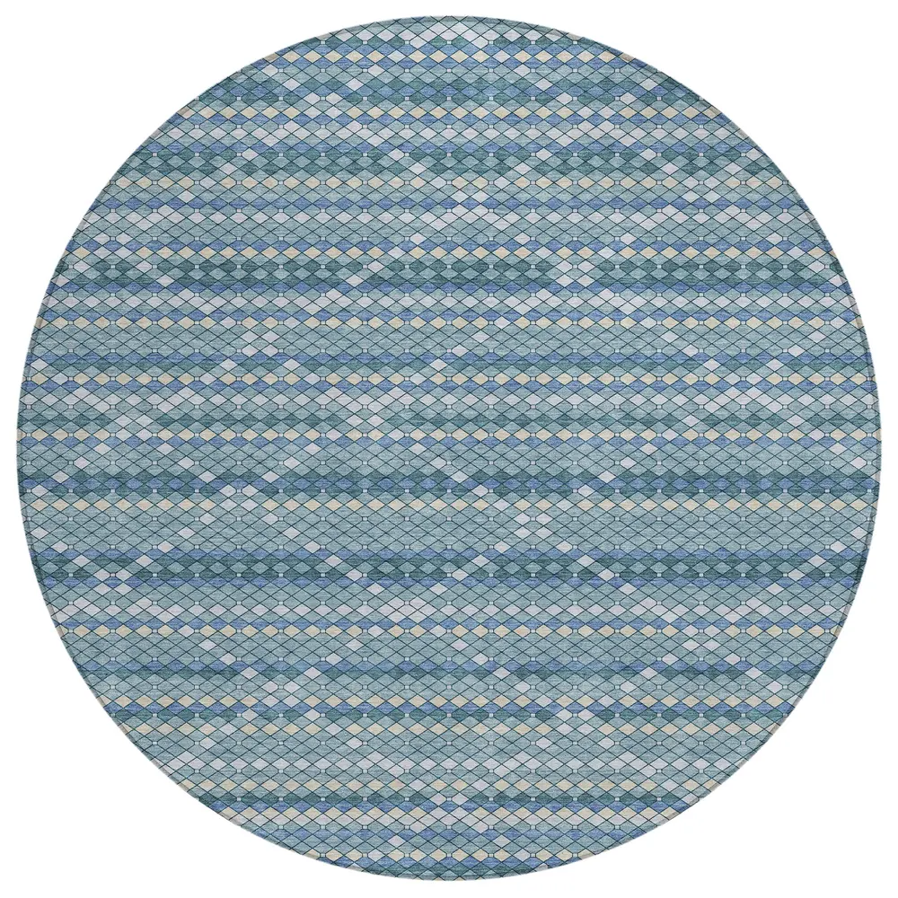 Chantille ACN1437 Denim 8' x 8' Rug