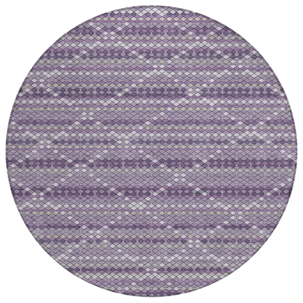 Chantille ACN1439 Purple 8' x 8' Rug