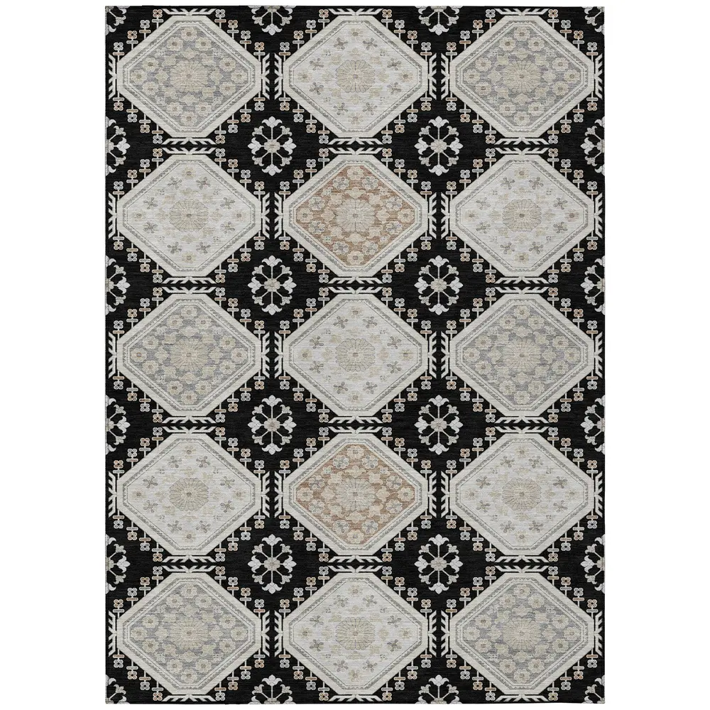 Chantille ACN1443 Black 8' x 10' Rug