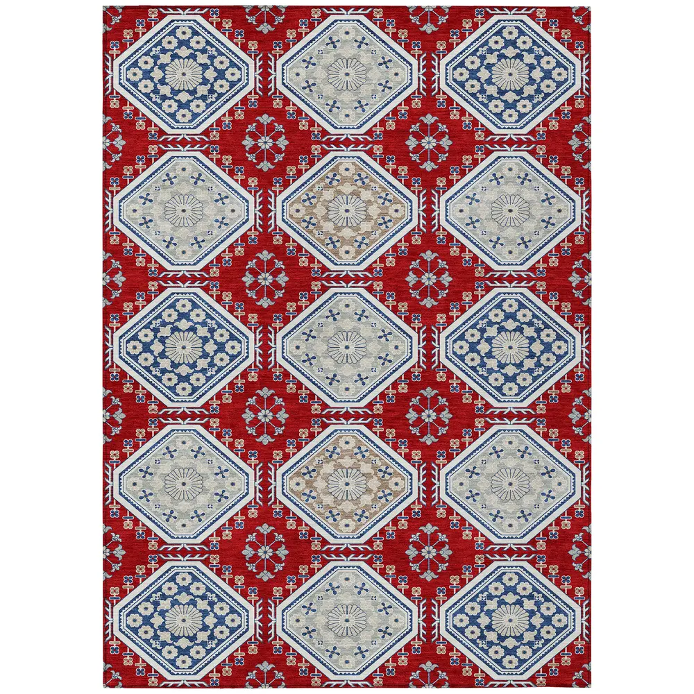 Chantille ACN1448 Red 3' x 5' Rug