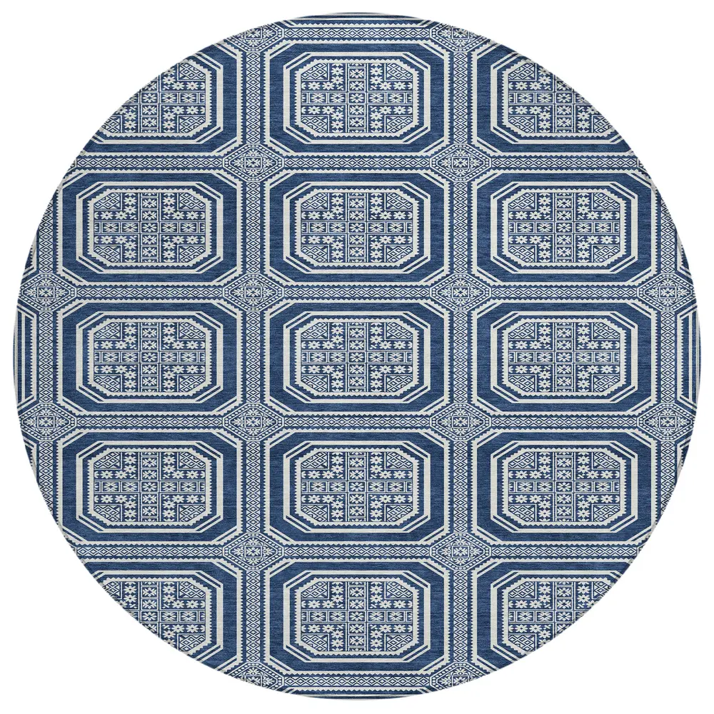 Chantille ACN1459 Navy 8' x 8' Rug