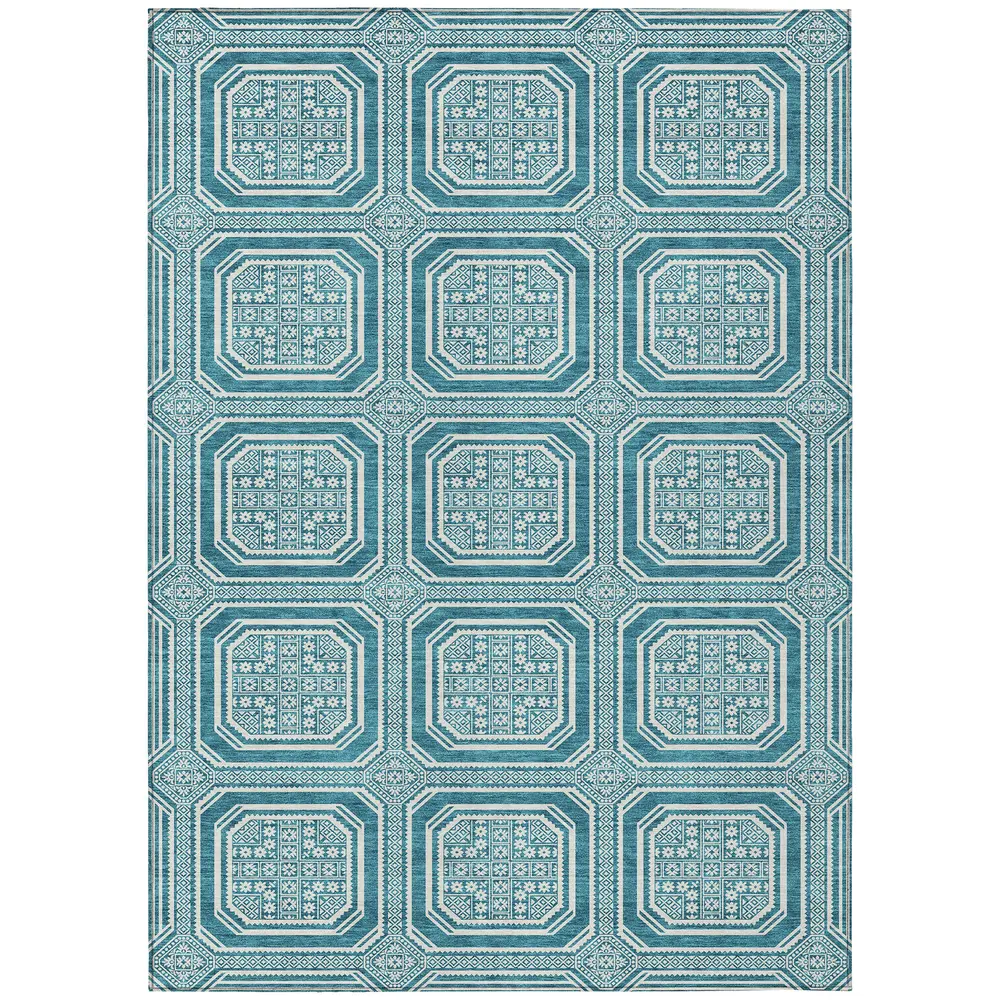 Chantille ACN1463 Teal 5' x 7'6